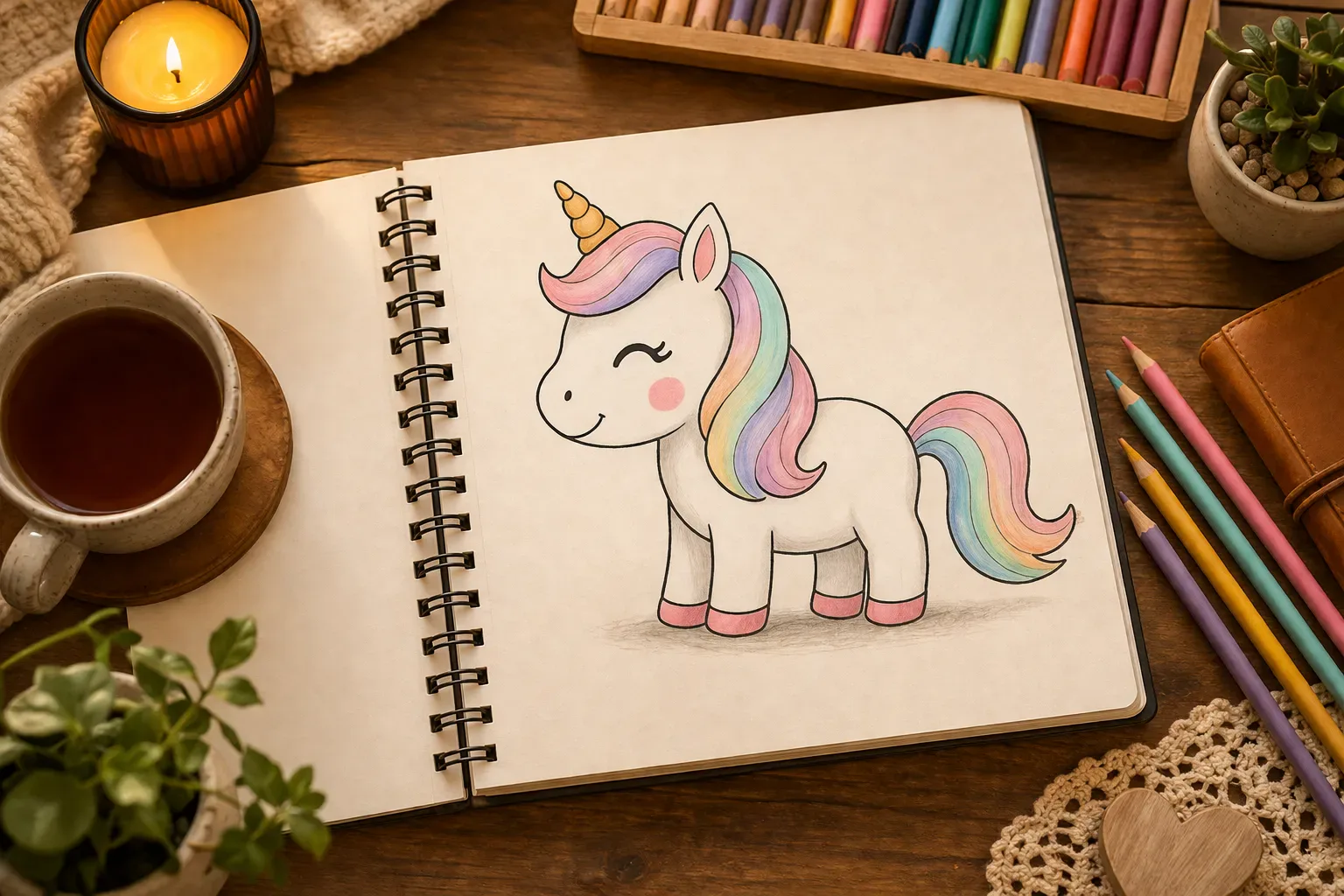 How to Draw a Unicorn That Actually Looks Cute